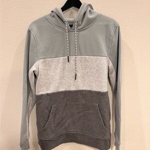 Depart West Men’s Color Blocked Pullover Hoodie S 18x27